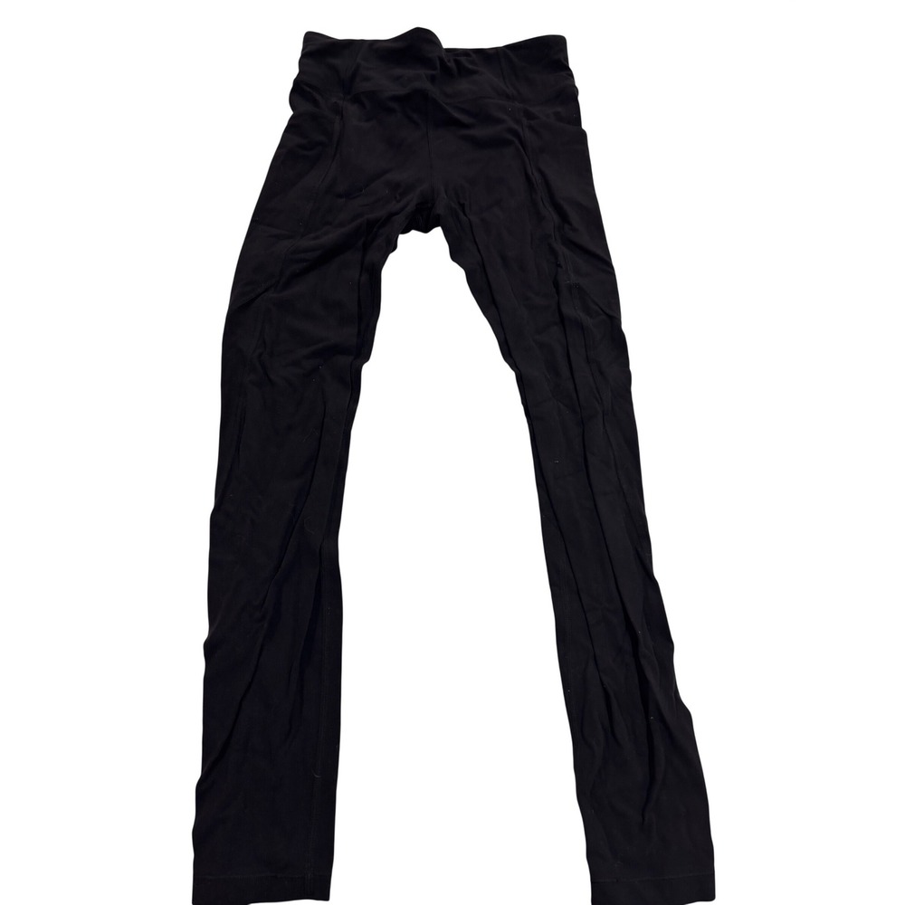 Athleta Girl Stash Your Treasures High Rise Tight Black Leggings XL 14 Pockets